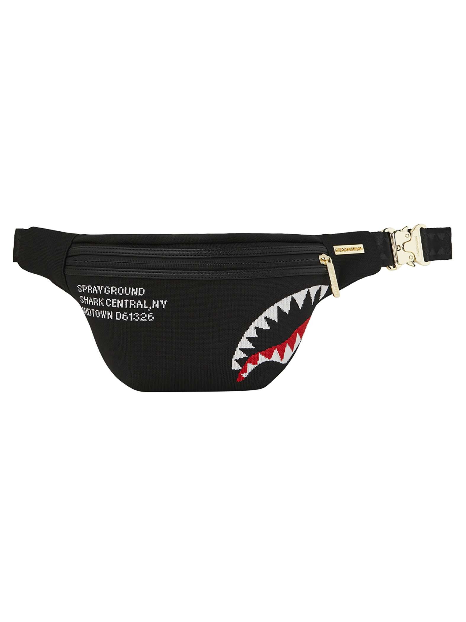 Shark Central Knit Crossbody Bag