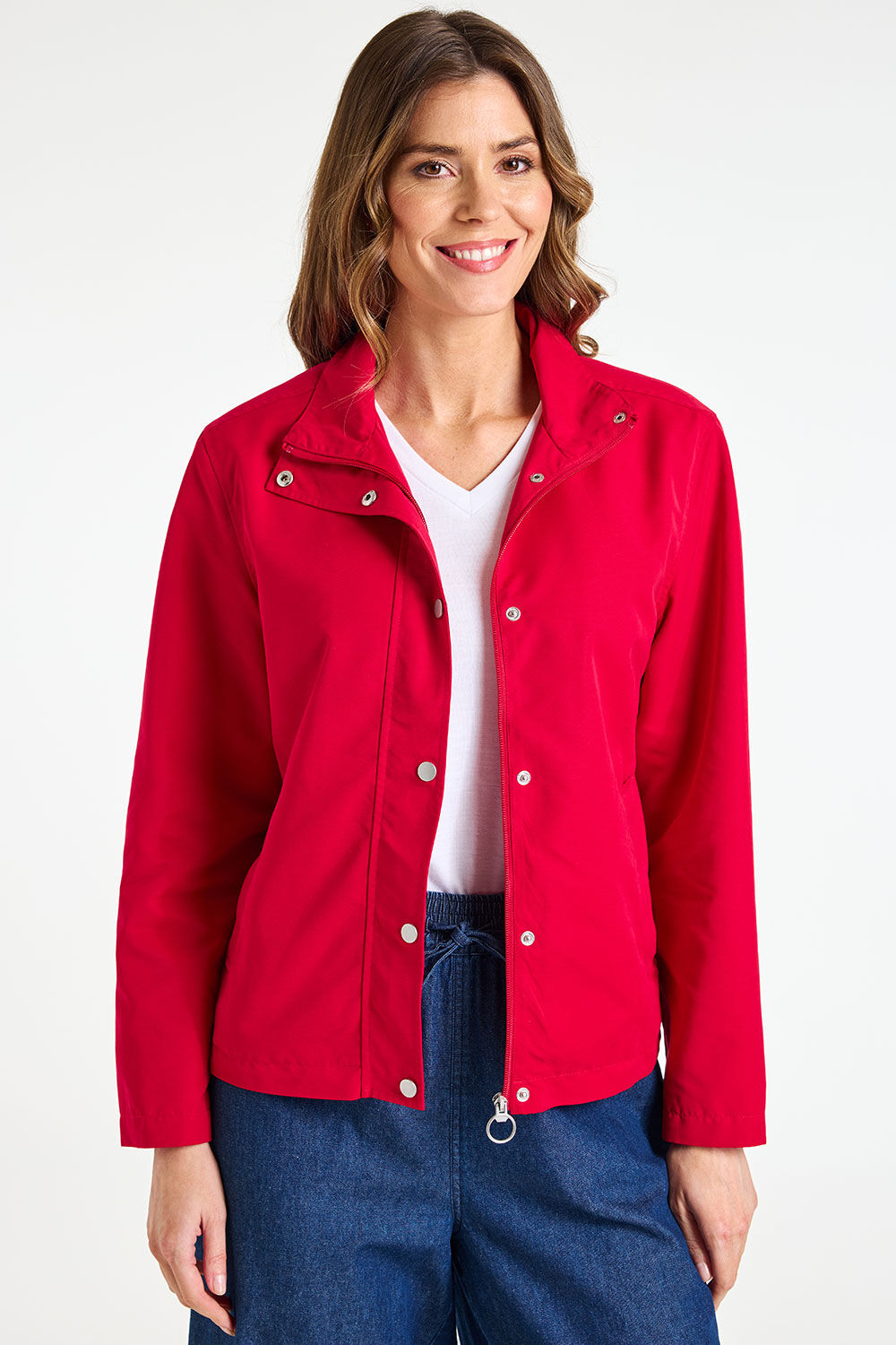 Bonmarche Short Lightweight Zip Thru Jacket