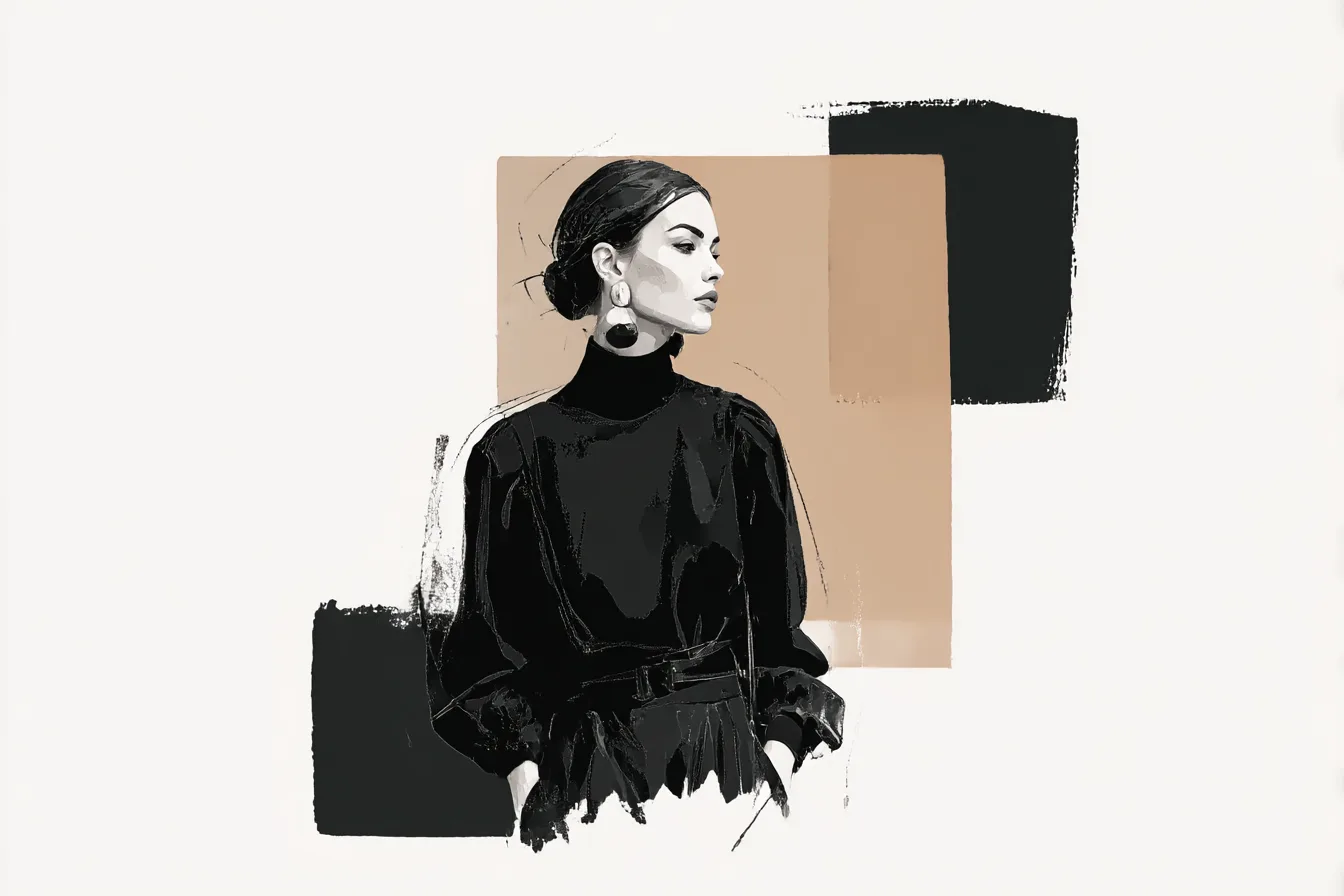 Black Dresses High Neck That Feel Polished