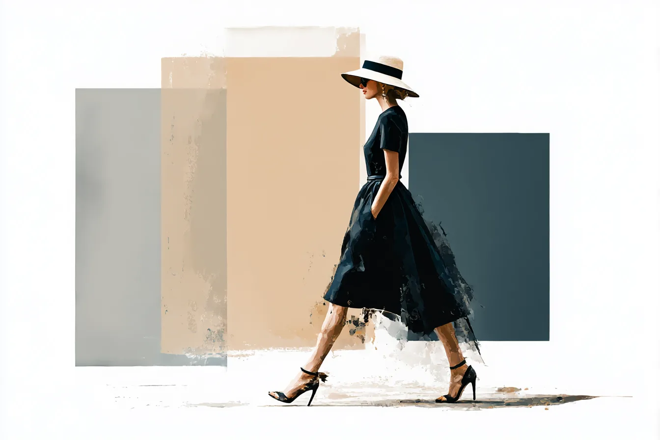 Blue Black Dresses Worth Adding to Your Wardrobe