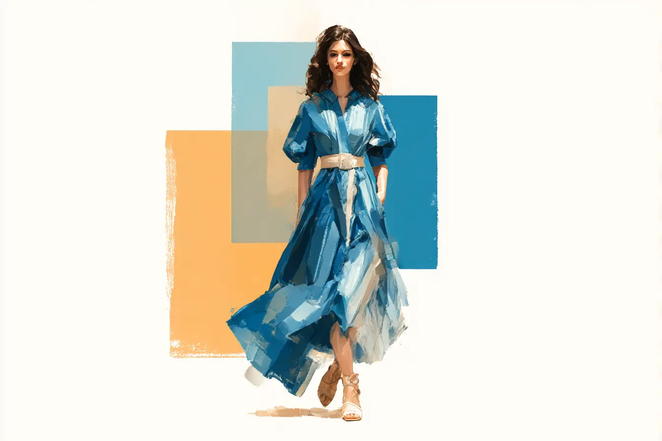 Blue Dresses Worth the Closer Look