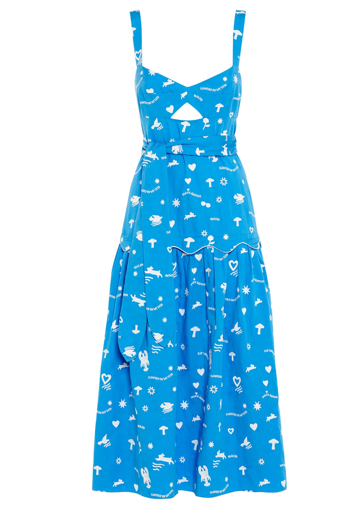 Blue Lobster Emma Dress
