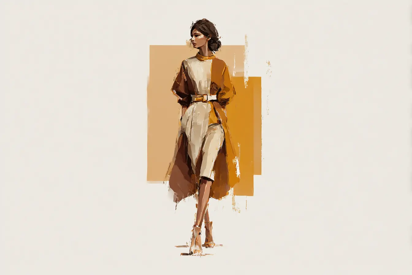 Brown Dresses by Size