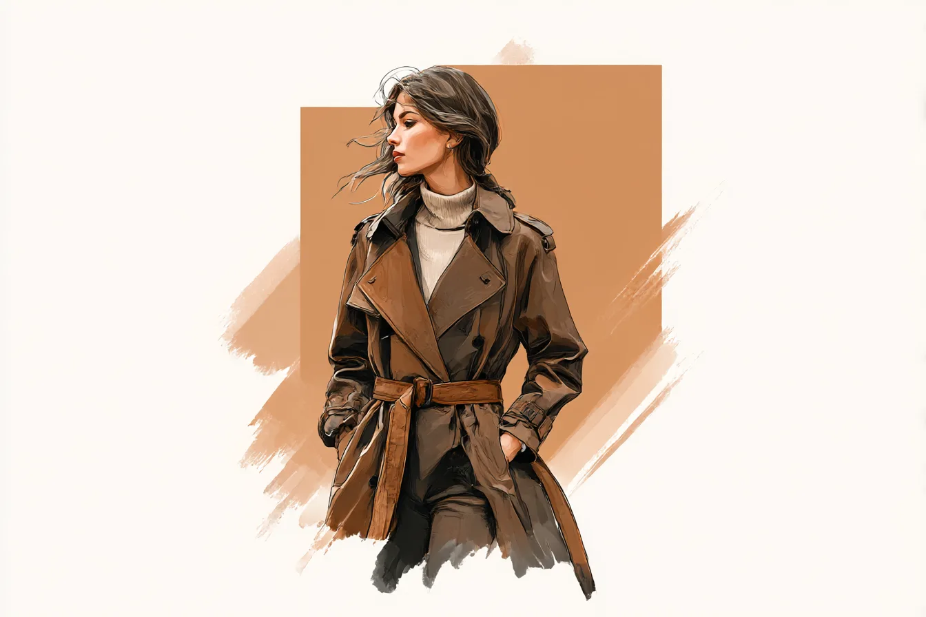 Brown Trench Coats That Go Over Everything