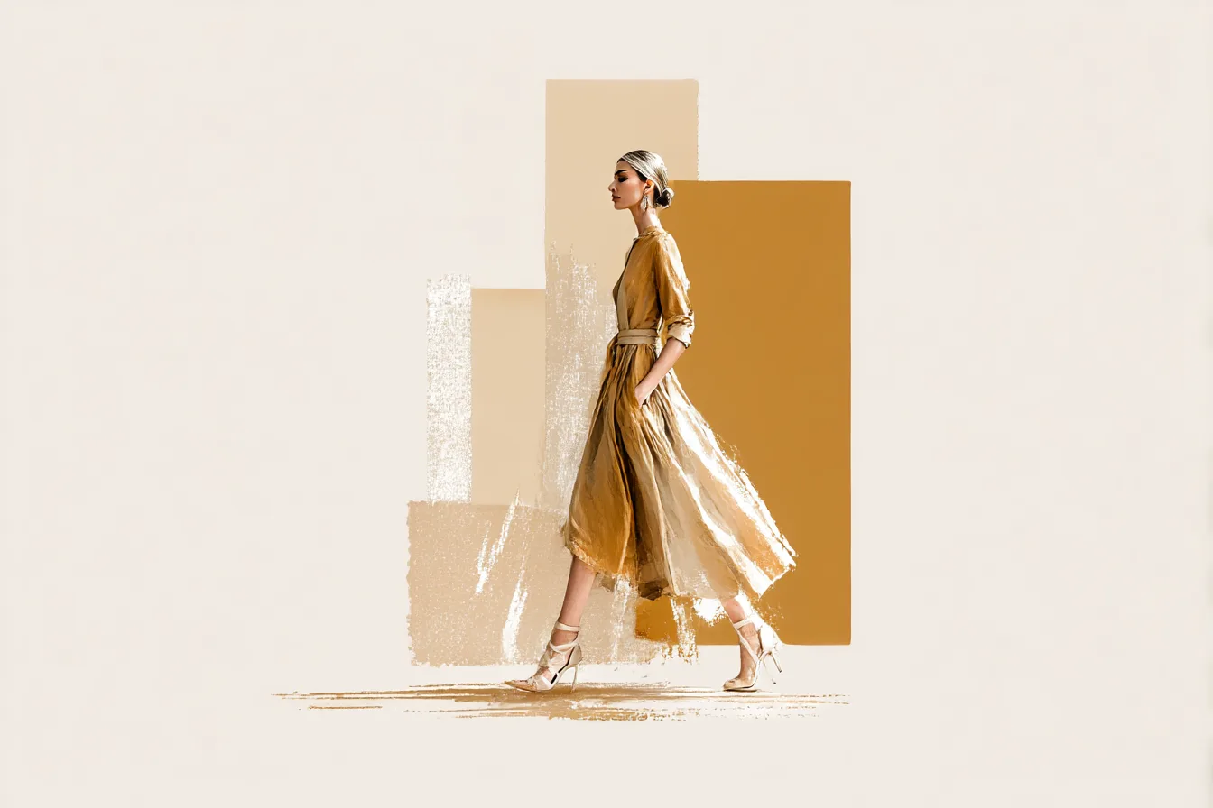 Cotton Brown Dresses That Breathe and Last