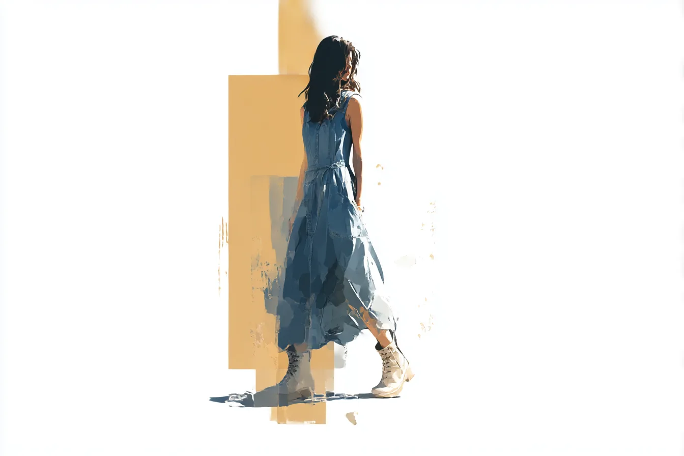 Denim Blue Dresses Harder Working Than You'd Think