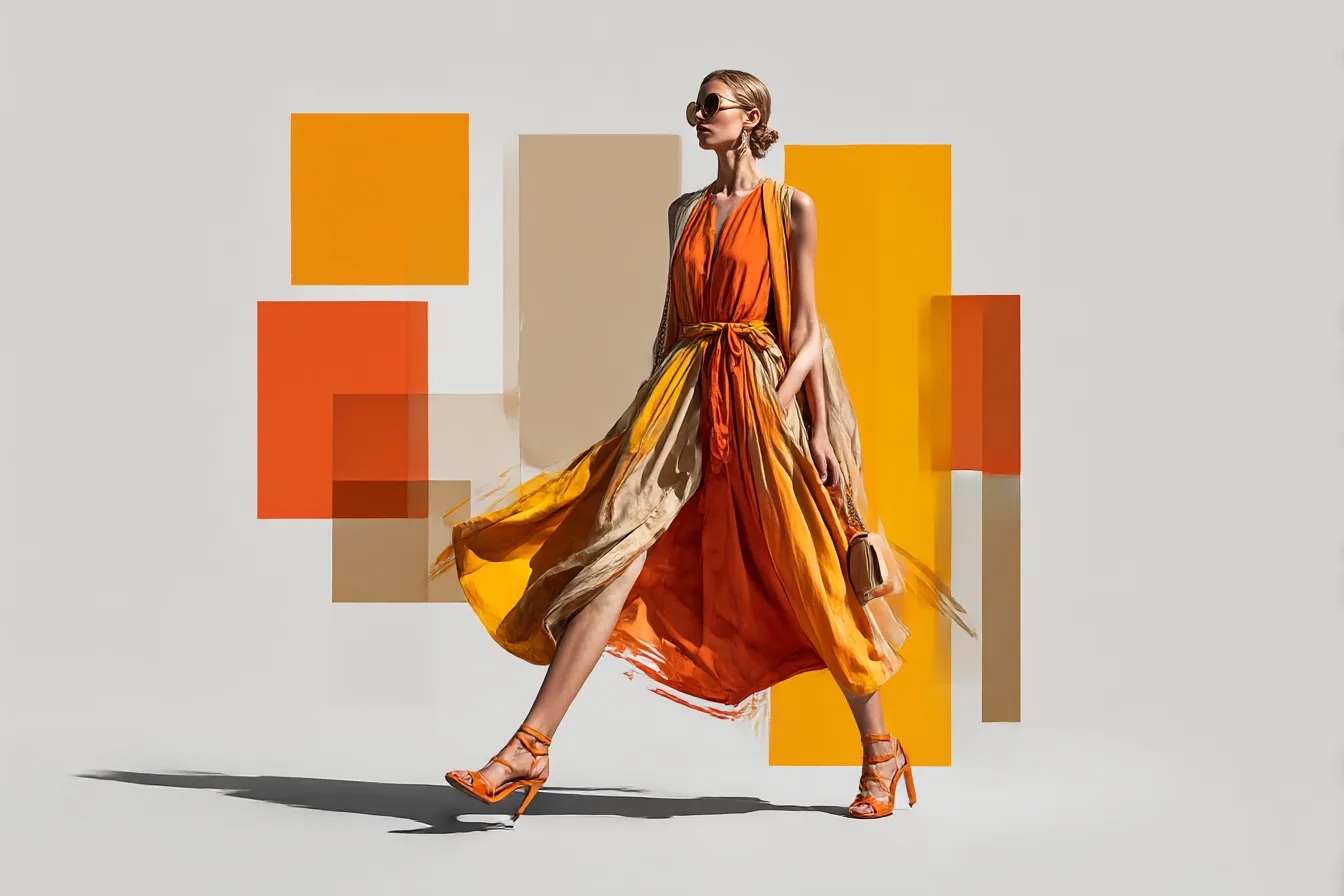 Drape Midi Dresses That Fall Perfectly