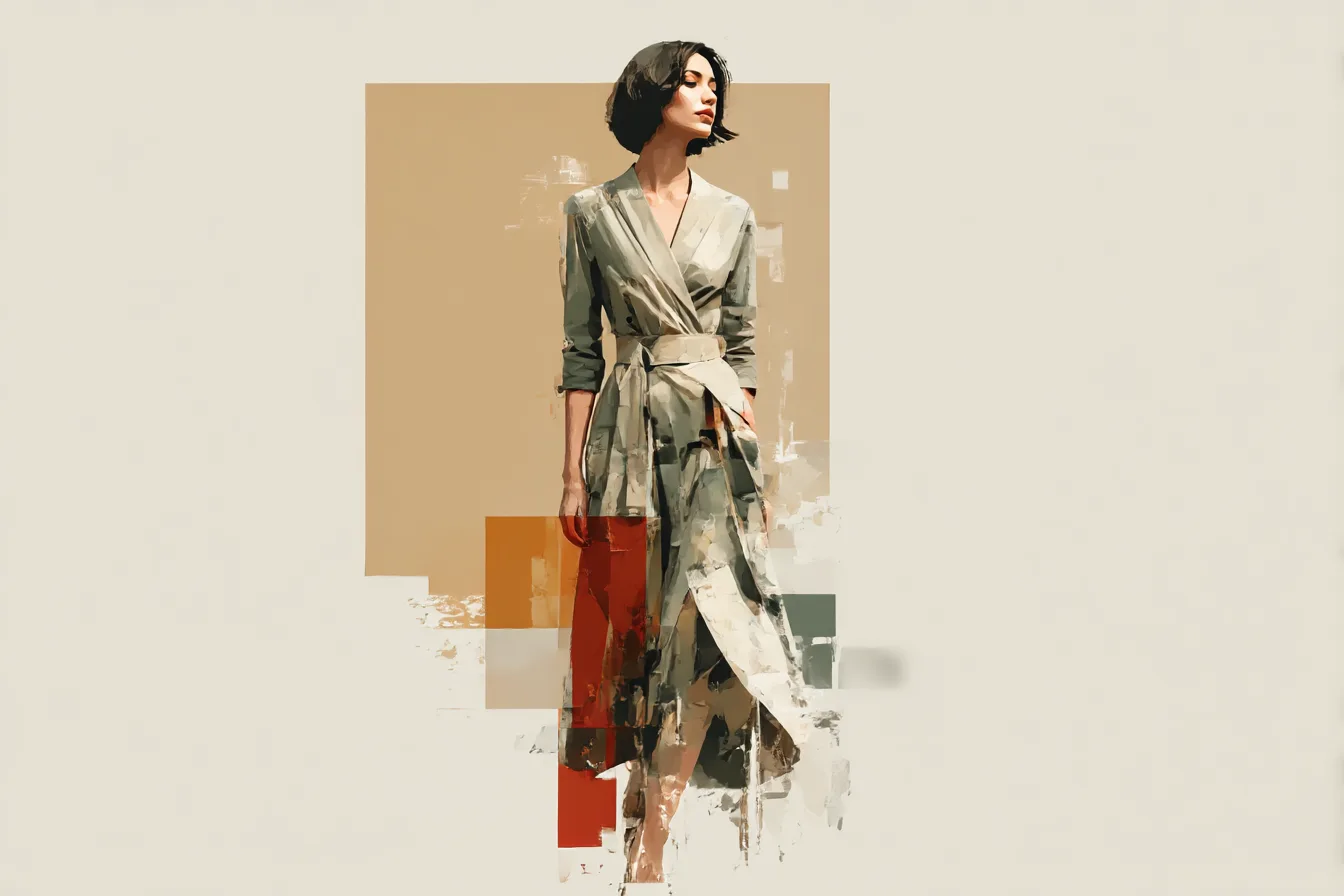 Drape Wrap Dresses That Fall Perfectly