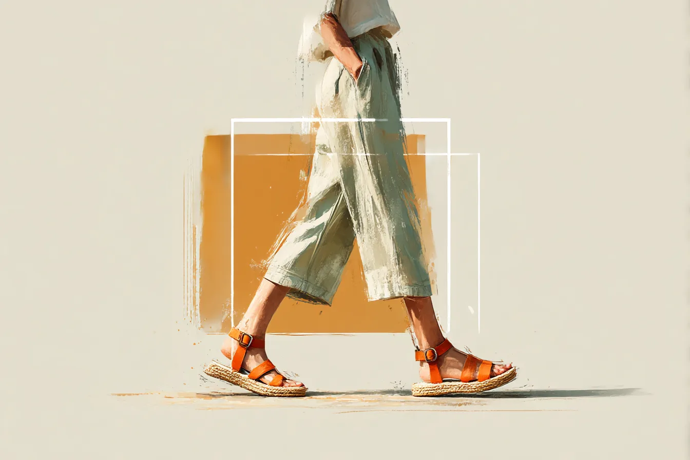 Espadrille Sandals That Go the Distance