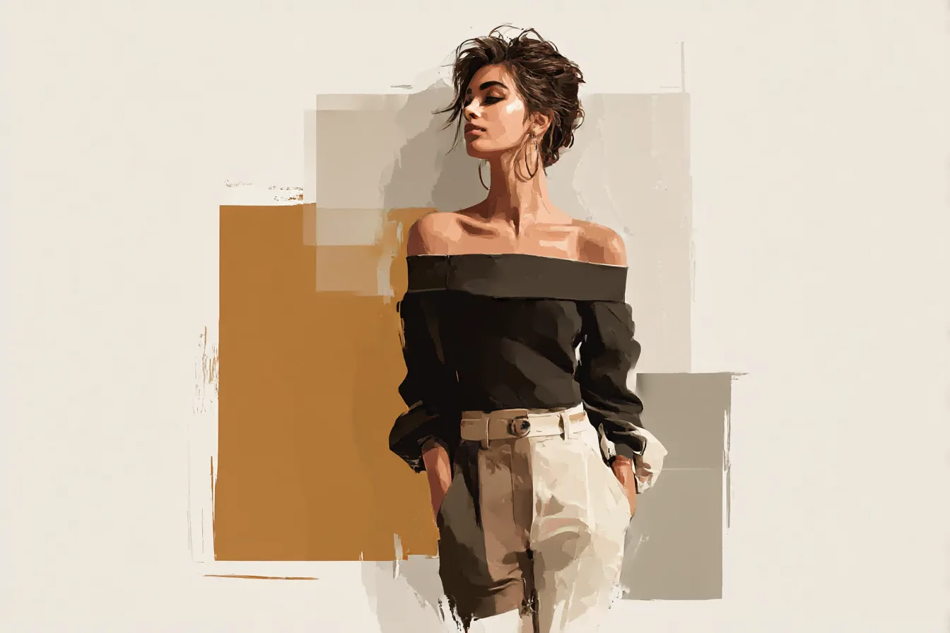 Fitted Off Shoulder Tops Worth Layering Up
