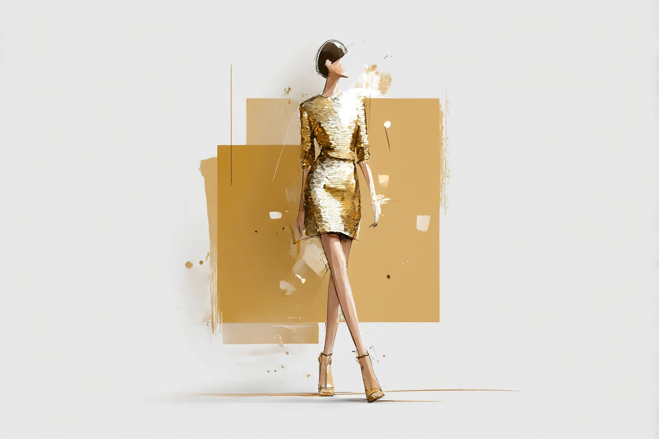 Gold Sequin Dresses for When You Want to Be Noticed