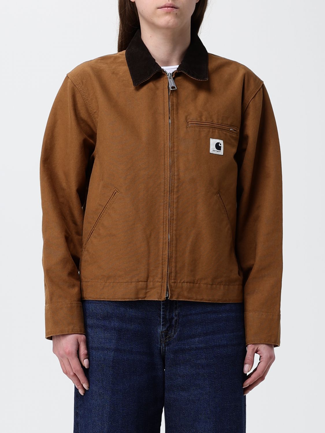 CARHARTT WIP Jacket Woman color Brown