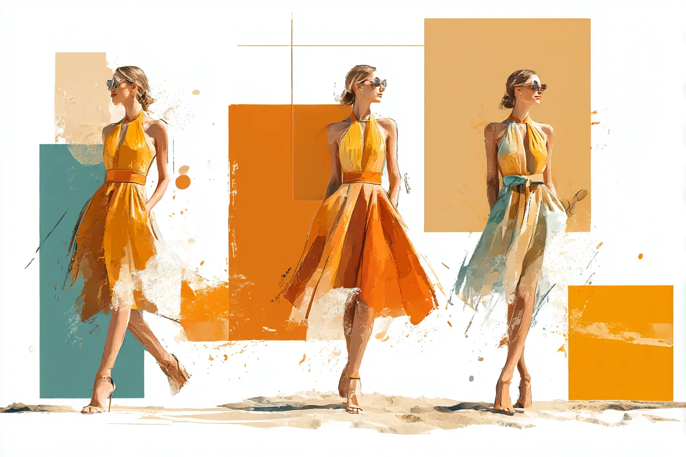 Halter Neck Dresses Beach Worth Taking to the Shore