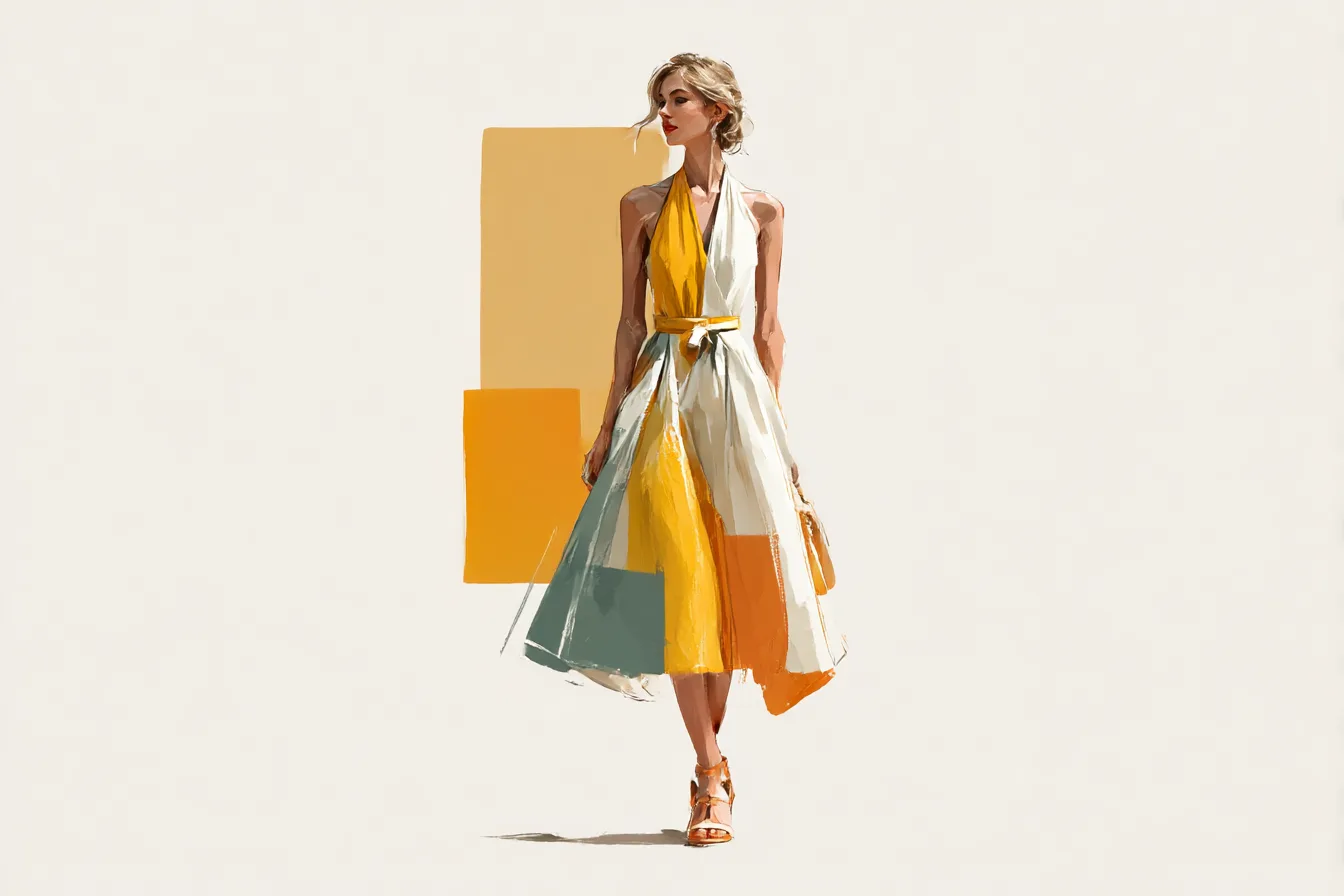 Halter Neck Dresses Summer That Work in Real Life