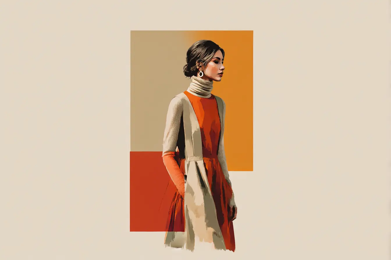 High Neck Dresses That Earn Their Keep