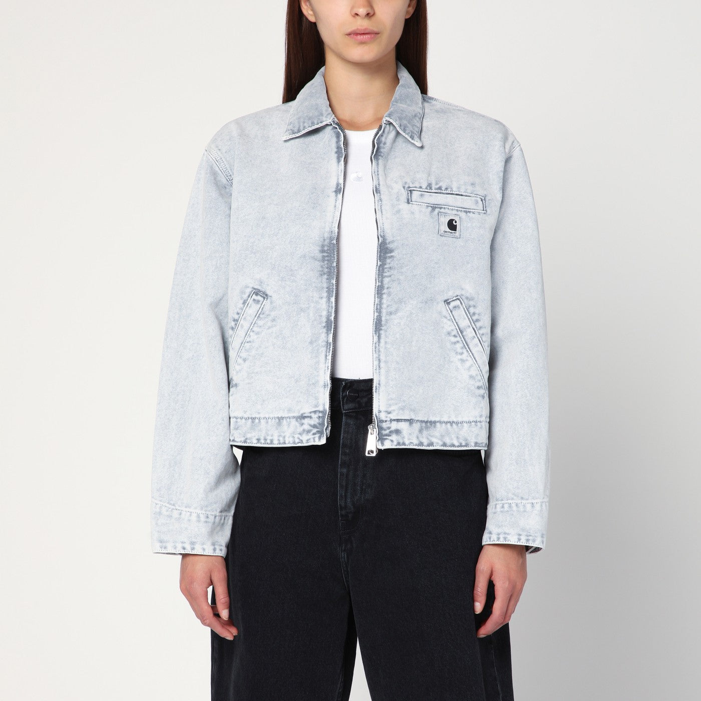 W Emery BlackChalk wash jacket
