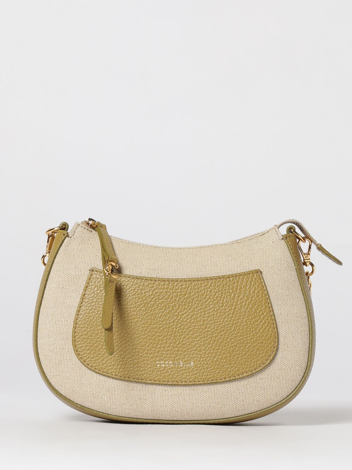 COCCINELLE Crossbody Bag Woman color Green