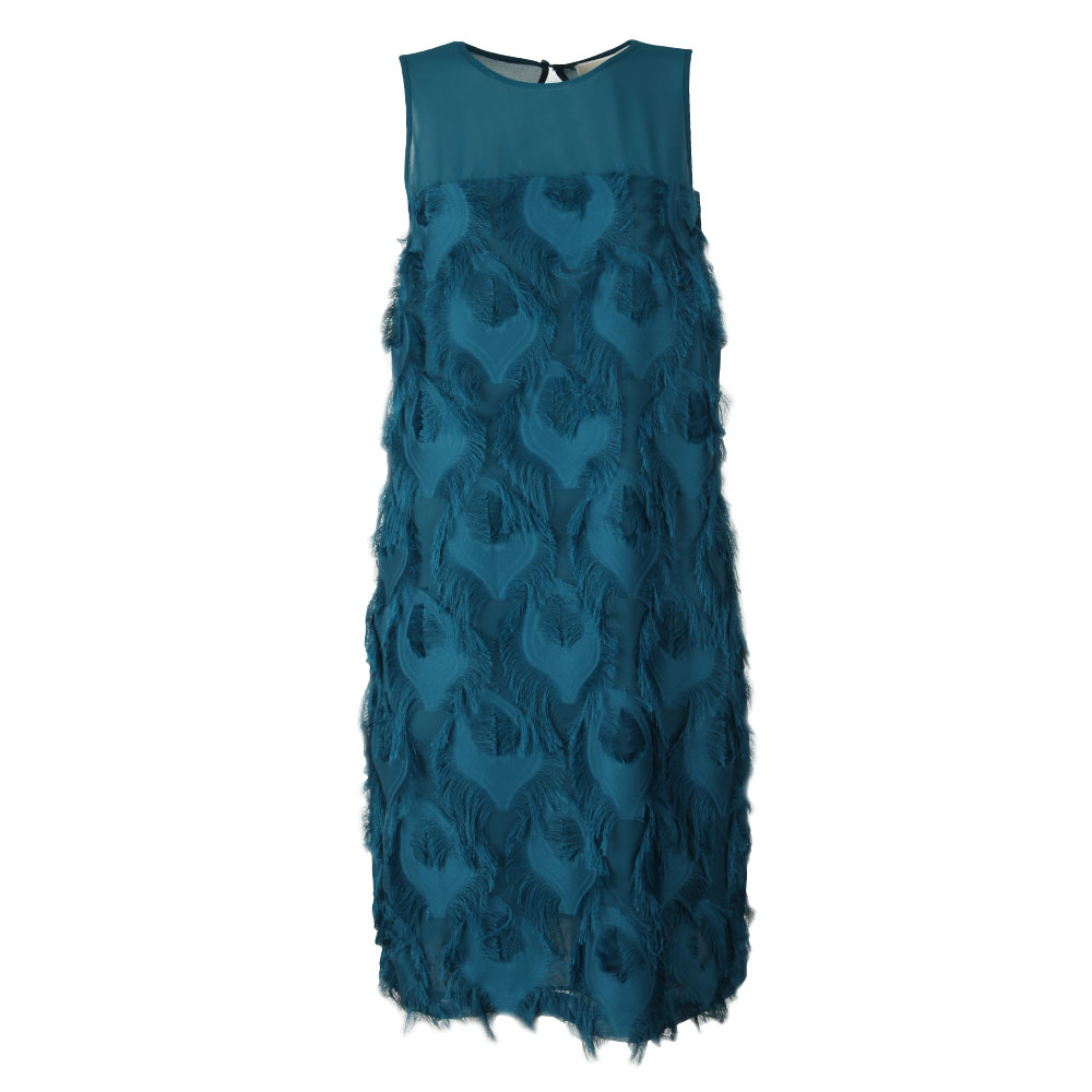 Feather Shift Dress