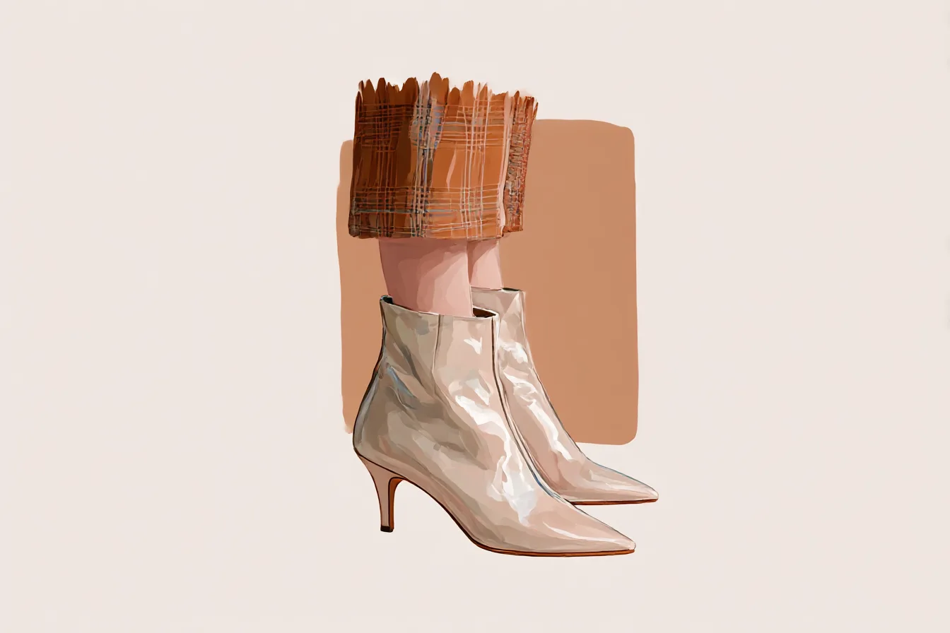 Kitten Heel Ankle Boots Worth Walking In