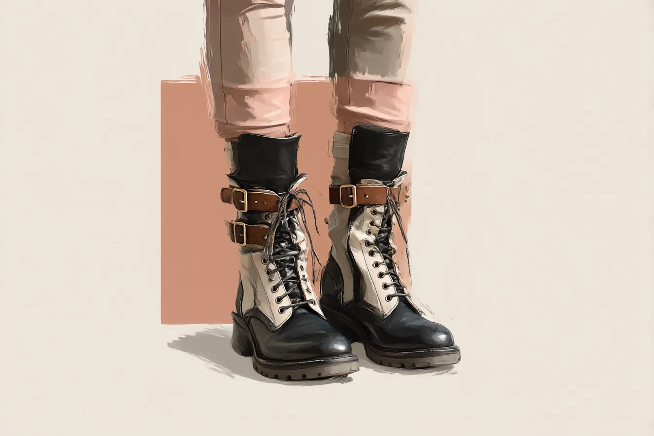Leather Biker Boots Worth the Steps