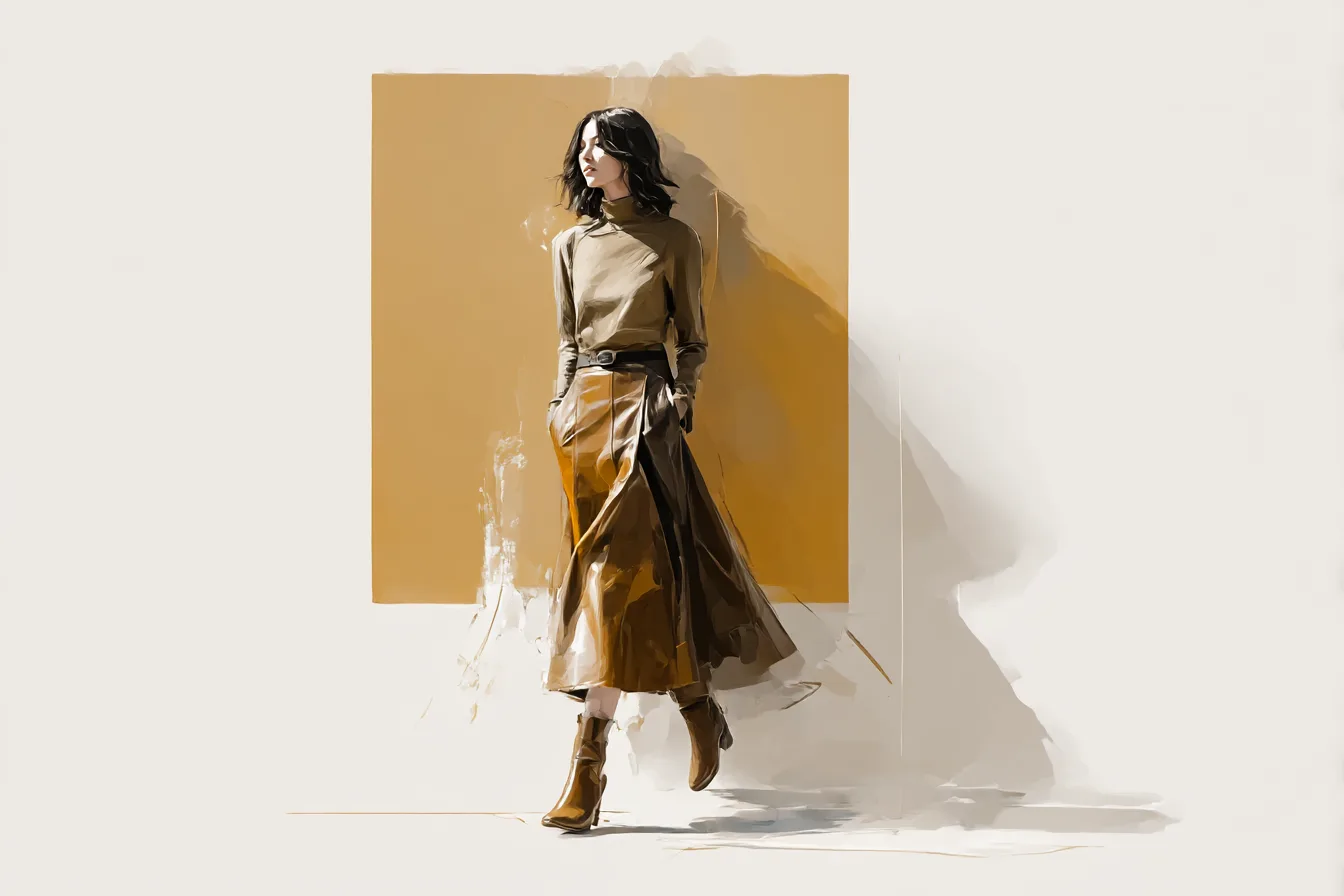 Leather Skirts That Move With You