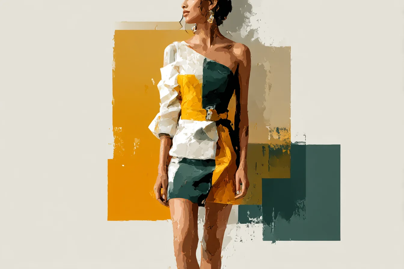 Mini Dresses One Shoulder Worth the Asymmetry