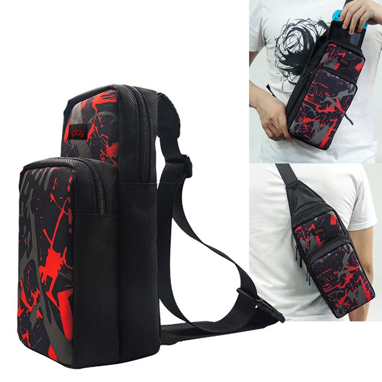 iplay HBS- Portable Shoulder Crossbody Storage Bag for Nintendo Switch, HBS- - HBS-