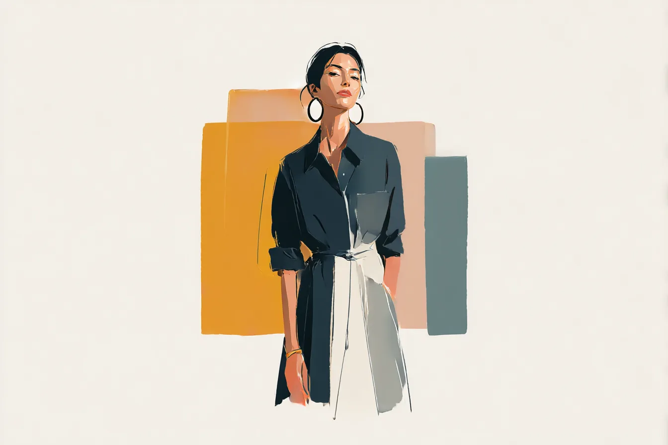 Navy Shirt Dresses That Work Harder Than Black