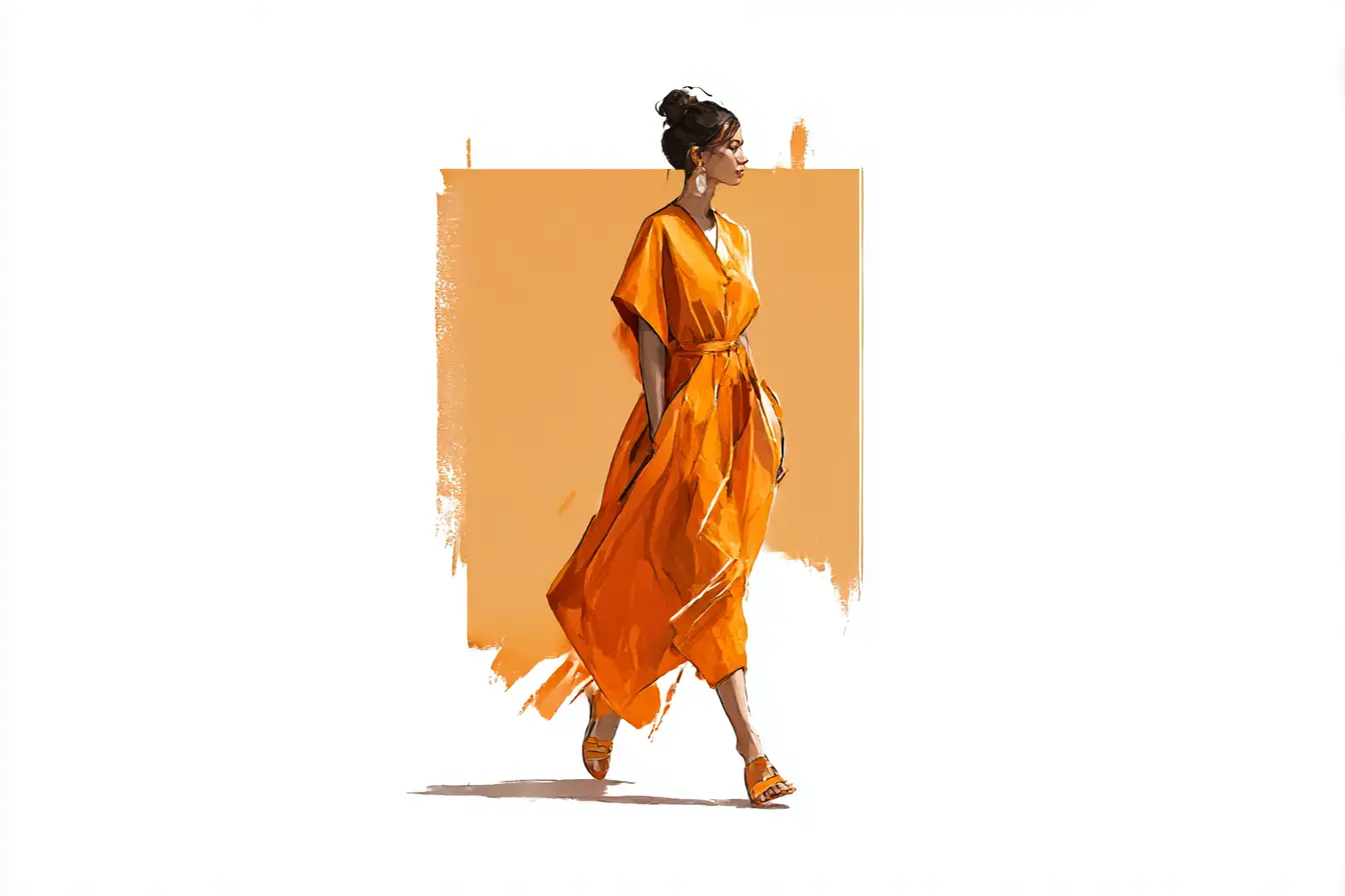 Orange Dresses Worth the Closer Look