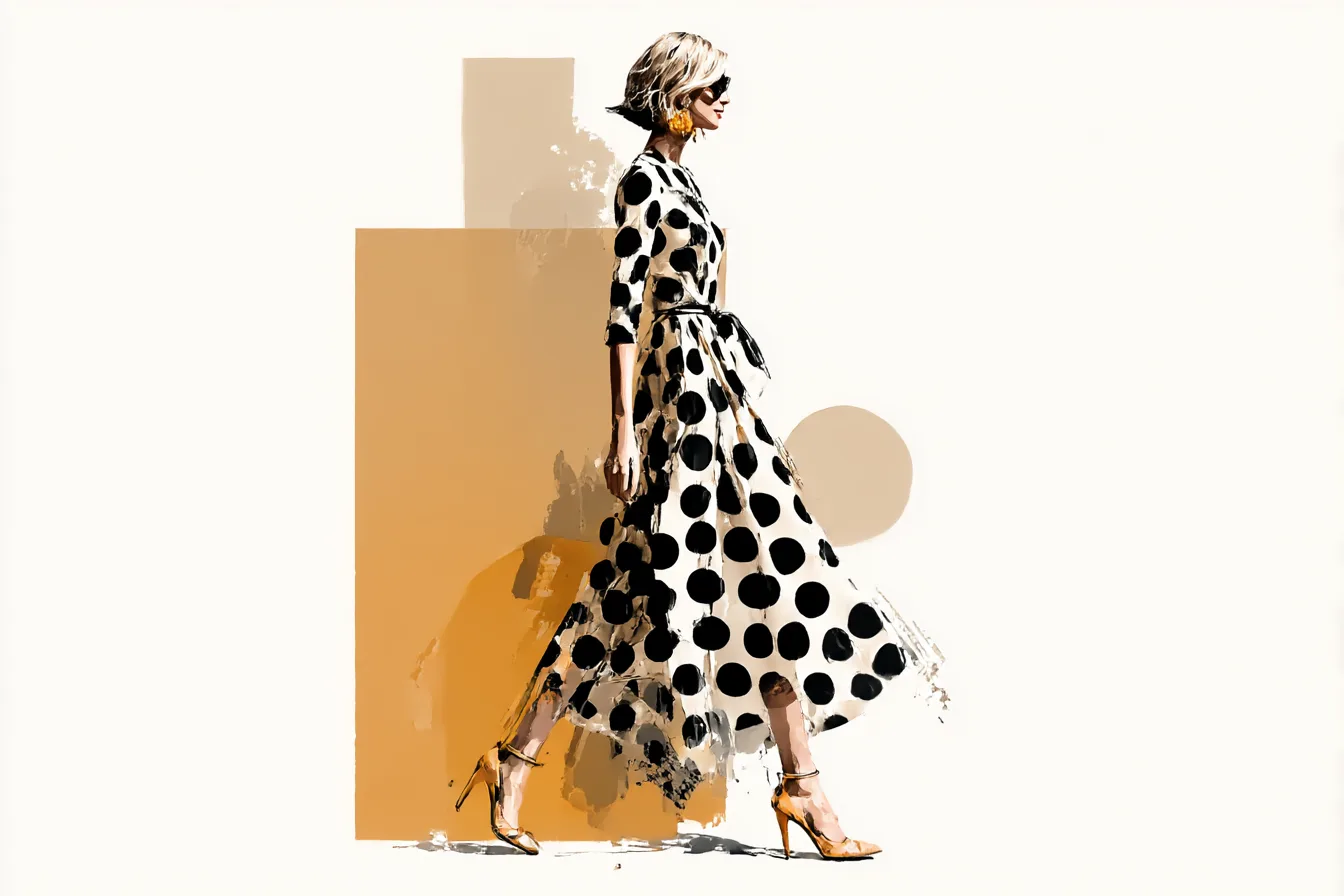 Polka Dot Dresses for Long Moments Worth Dressing For