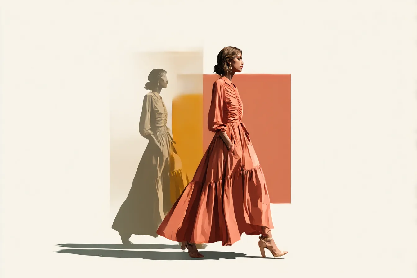 Ruched Maxi Dresses That Flatter Rather Than Cling