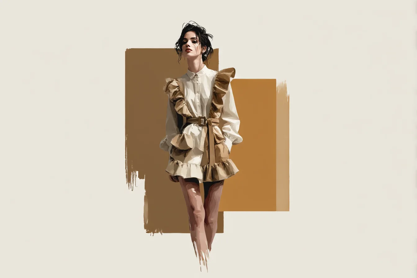 Ruffle Mini Dresses That Don't Overwhelm