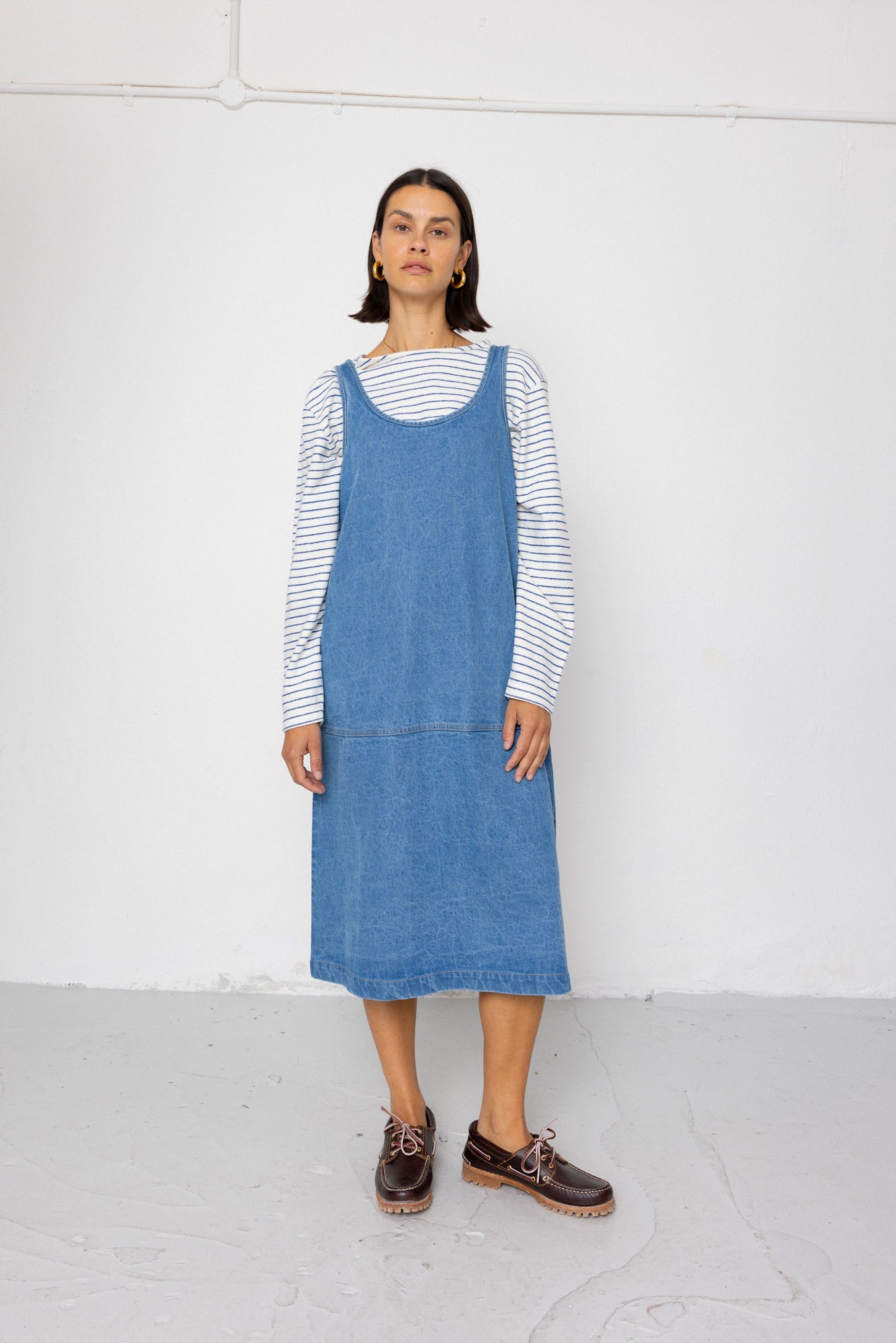 Slip Dress - Heavy Bleach Wash