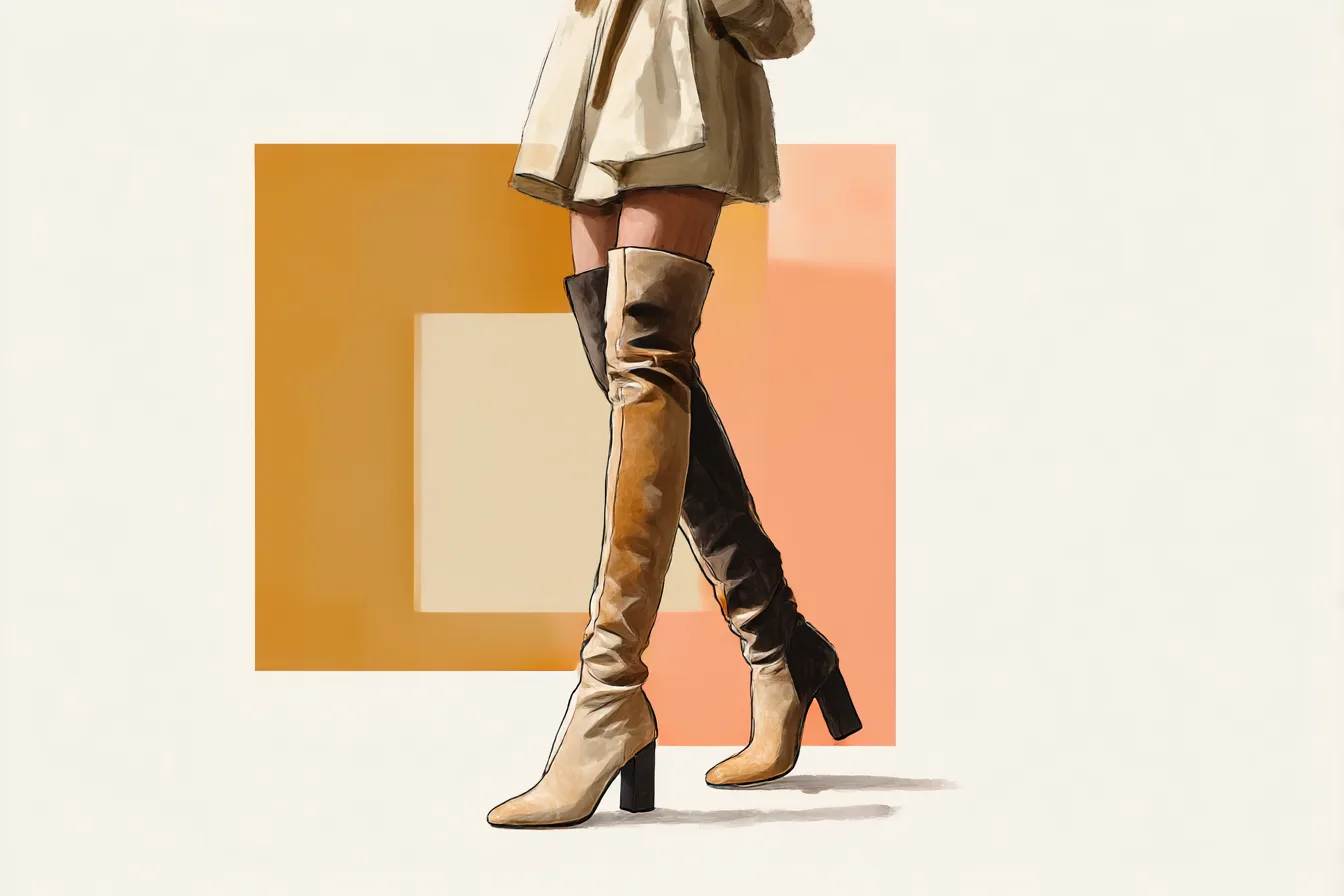 Suede Knee High Boots That Just Work