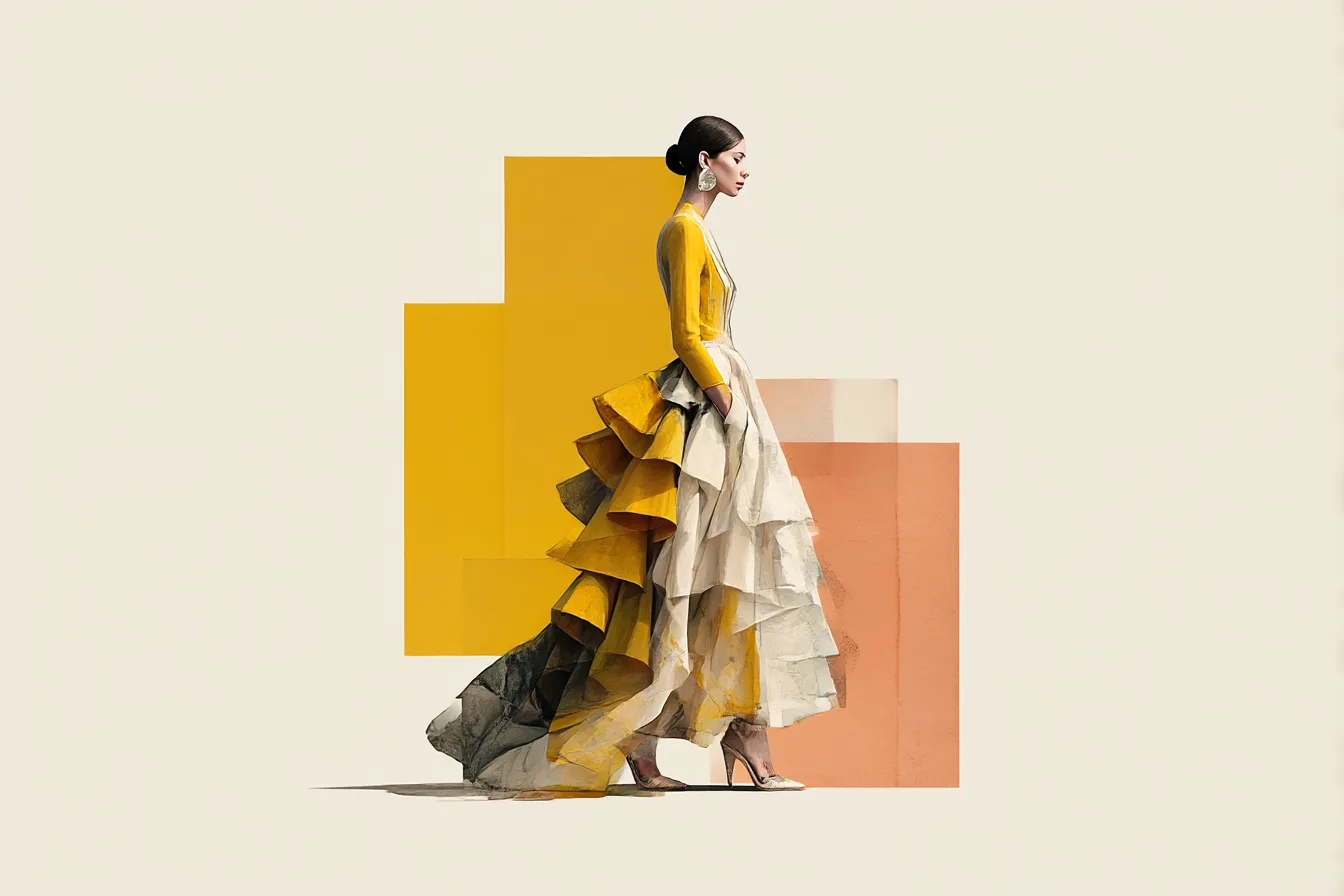 Tiered Dresses Sleeves Worth the Extra Layer