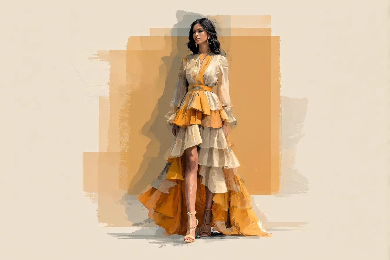 Tiered Dresses Worth Having in Your Wardrobe