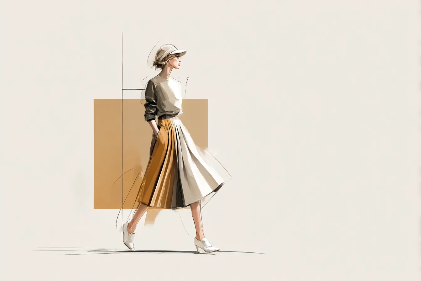 Viscose Pleated Skirts Worth Building an Outfit Around