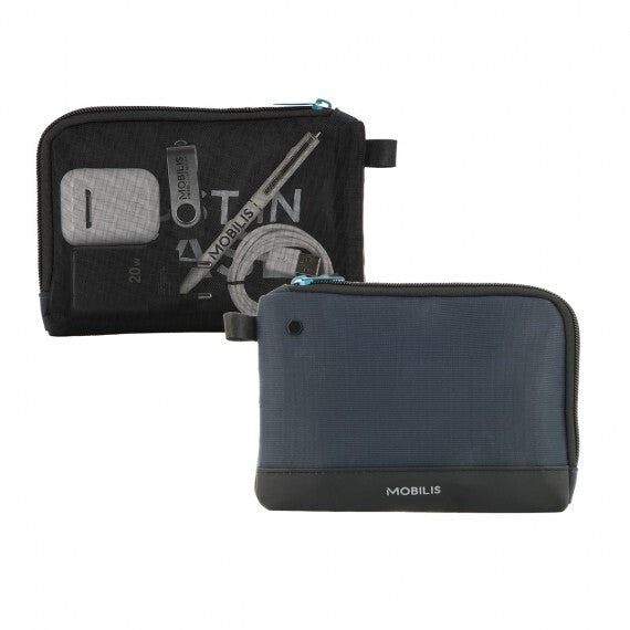 Mobilis handbagshoulder bag Black, Blue Unisex