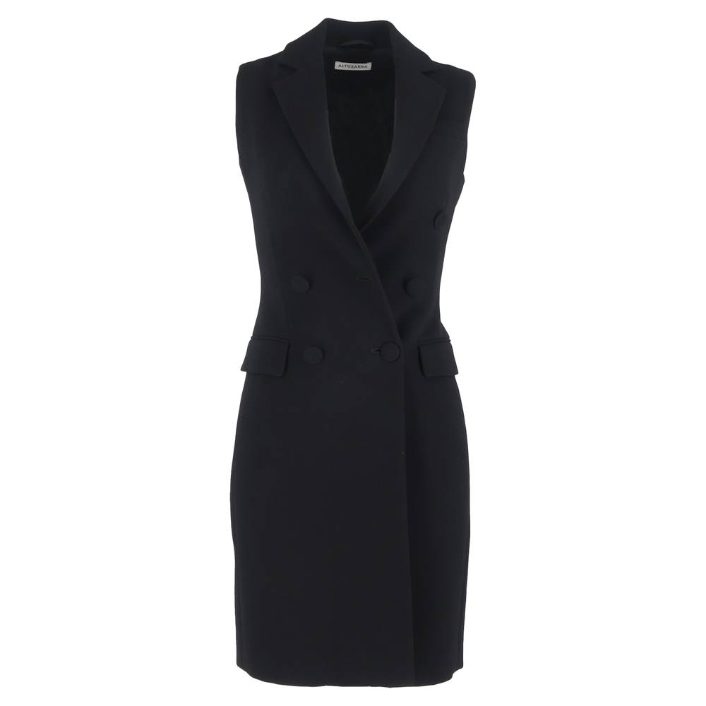 Altuzarra Women's Preloved Blazer Mini Dress in Black Polyester