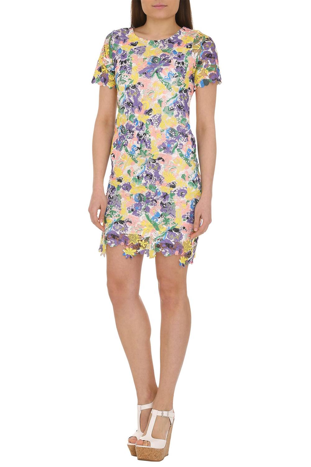 Cutie London Floral Lace Shift Dress