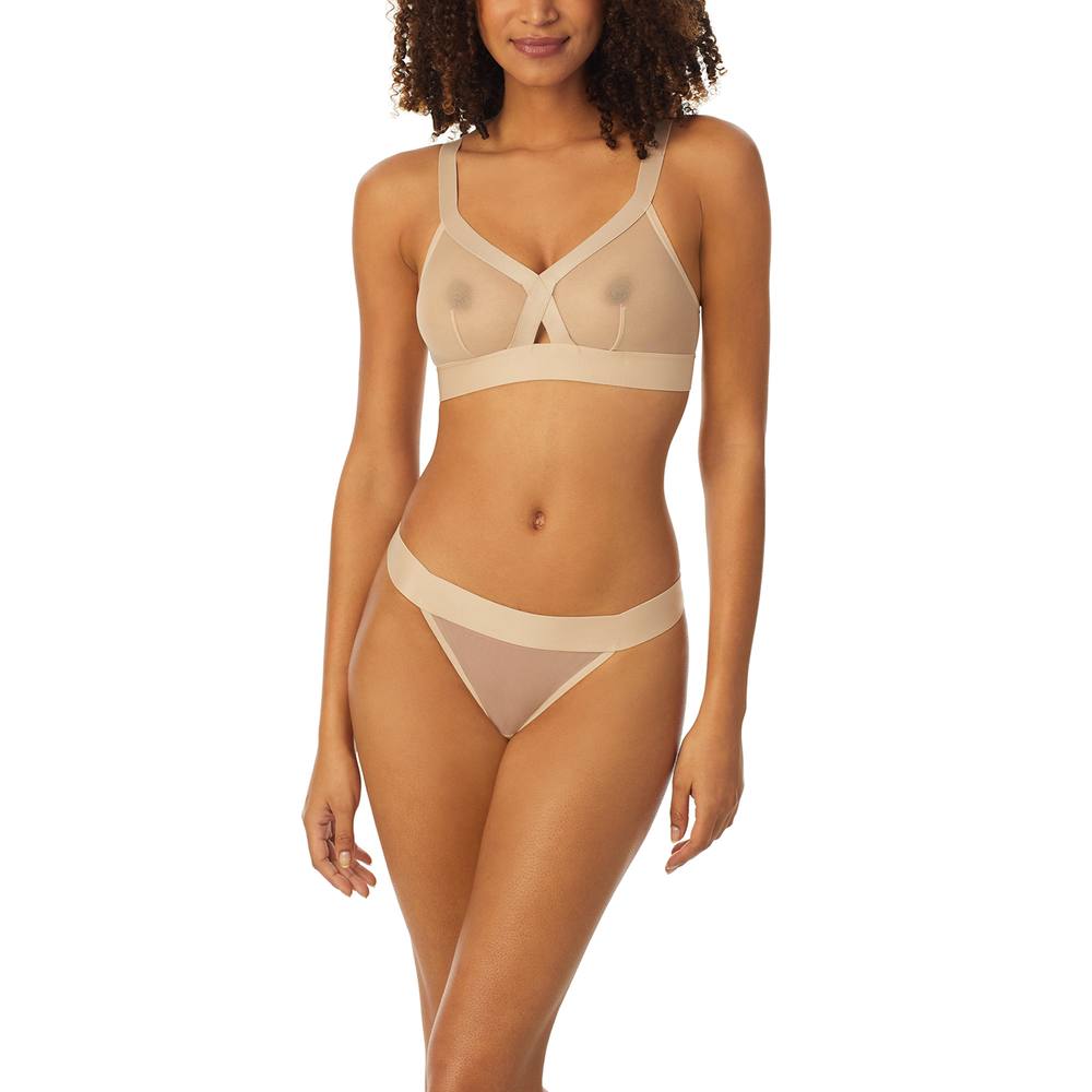 DKNY Women's MESH BRALETTE in Nude