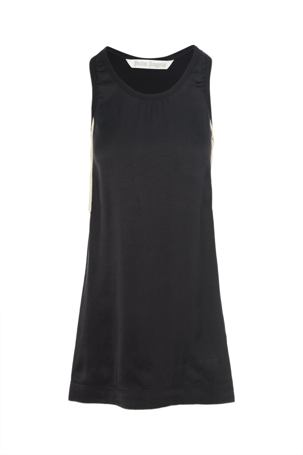 PALM ANGELS WOMENS SPORTY MIDI DRESS Size: , colour: BLACK