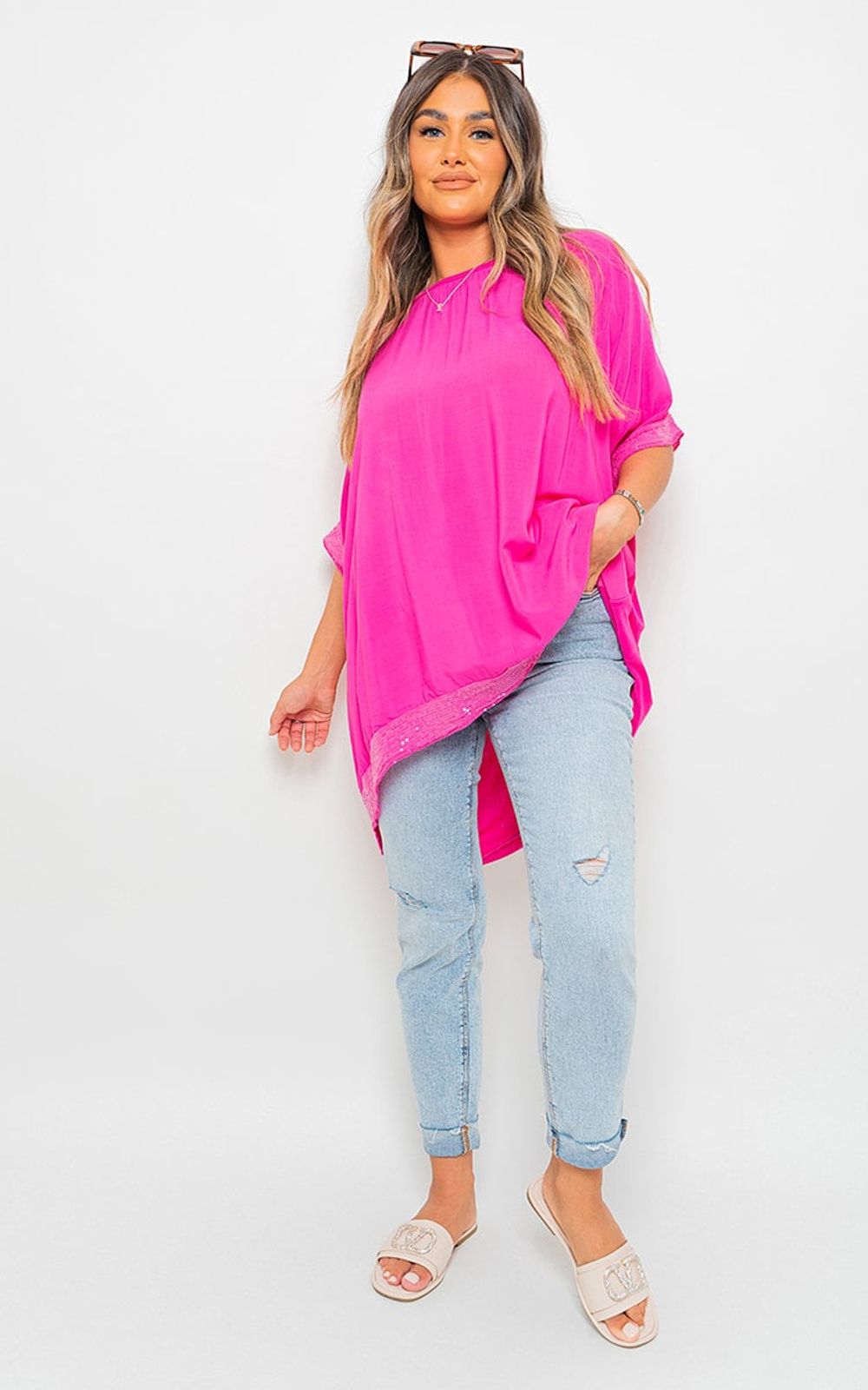 Stunning Rosie Button Down Midi Dress with Pull-Up Sleeves! - ML Navy