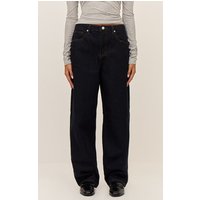Dark Indigo High Waist Boyfriend Jeans