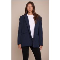 Navy Oversized Blazer