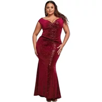 Womens Long Sequin Dress Goddiva