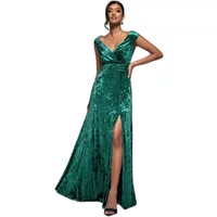 Bardot Women's Long Wrap Dress Goddiva