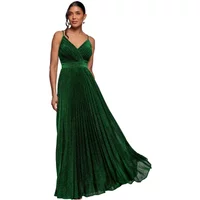 Sleeveless Pleated Dress Women Goddiva