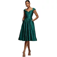 Pleated dress for women Goddiva Crushed Midi
