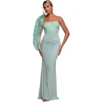 One-Shoulder Long Dress Women's Goddiva
